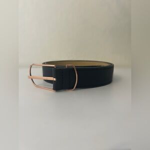 Ted Baker Julo leather belt + rose gold
